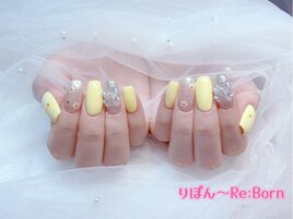 持ち込みデザイン/春ネイル