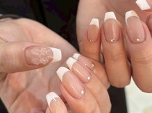 ラクエ(Laque)/パステルピンク フレンチ リボン