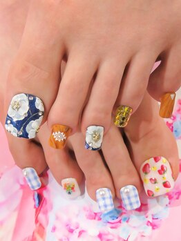 カラーズ 浜松店(colors)/春トレンドネイル(^^)/