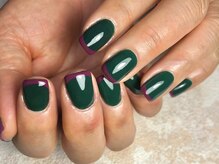 オーラリー ネイル アート メゾン(ORRERY nail art maison)/ハンド / カラーフレンチ