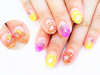 ネイルコレクション ベビーピンク(Baby Pink)/ジェル放題★ぷっくりフルーツ