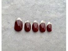 エンジェリック カラーズ(Angelic colors)/ボルドー　ガラスフレンチ☆