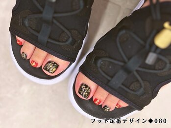 はあとねいる 高松瓦町店/フット定番デザイン080◆4,400円