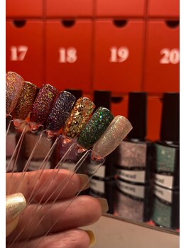 エムクチュール/NEW!クリスマスグリッター入荷