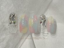 ブラウン アンド ココル(BROWN&cocoru)/定額¥7,700　（M4-4）