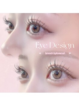 ブローチ バイ ラブカール(brooch by love curl)/エクステデザイン