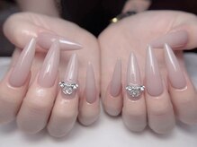 ピーチネイル 大塚(Peach Nail)/チップ長さだしxワンカラー