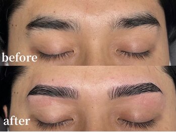 エムズアイブロウ 大和西大寺(M’sアイブロウ)/メンズハリウッドブロウリフト