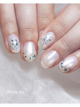 メリーミー(Merry me)/押し花デザイン