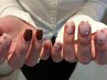 【natsumi限定500円オフ】 10本アート/10 art nail ￥10450→￥9000