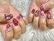 ブルーネイル(Blue Nail)の写真/カラ-・スト-ン・パ-ツ豊富!!繊細なペイントア-トも◎周りとかぶらない貴女だけのネイルをお楽しみ下さい♪