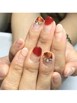 べっ甲フレンチも可愛い♪