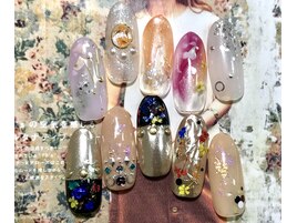 春のニュアンスネイル