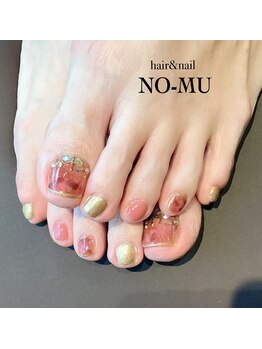ノーム ネイル(NO-MU)/フットシンプルアートジェル