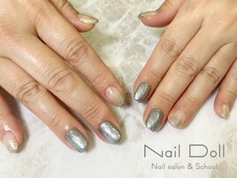 メタリックフラワー