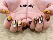 ネイルズアリー 立川店(Nails ally)/3Dアート×キャラクター×リス