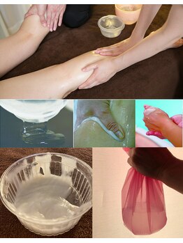 ジョイア 本店(Beauty＆Detox gioia)/足施術風景・ドロドロ不要物