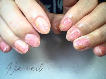 ニアネイル(Nia nail)/桃ネイル