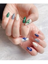 ヘヴン 鹿児島市本店(HeaVeN 2)/アーガイルネイル