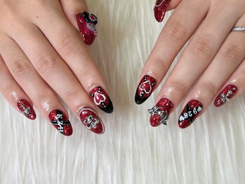 エムネイル(M-Nail)/★地雷系ゴテゴテネイル★