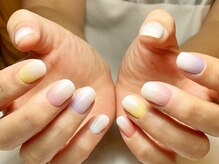トゥー バイ エム 都立大学店/2色使いエアグラデーション14850