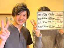 はやしだ鍼灸整骨院/【ダイエット】３ヶ月で-8kg以上