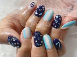 ヤクルトスワローズネイル☆
