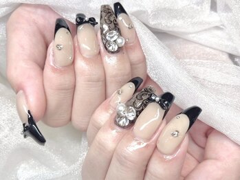 モカ 心斎橋(moca by Lee)/【Aina】フレンチネイル