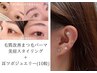 耳ツボジュエリー(10粒)＋まつ毛パーマ＋美眉スタイリング