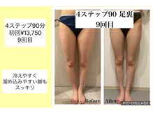 ハピネス(HAPPINESS)/4ステップ90分足裏　9回目