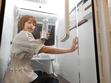 ビューティーセルフ24 金山店(BEAUTY SELF 24)の雰囲気(個室空間→ 水素吸引/ 高濃度酸素/ TV/Wi-Fi/スマホ用電源)