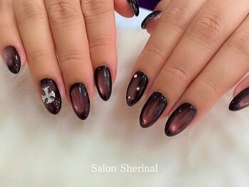 ☆奥行きマグネットネイル☆