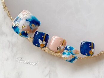 ネイルアンドアイラッシュ ボネール 銀座店(lash Bounail)/ゴージャス ニュアンス11480円