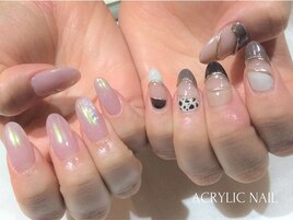 オーロラ×ミラー×レオパード