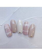 ネイルアンドまつげ リュフェール 五反田(Nail Lufaire)/シンプルチェック
