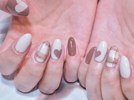 ～ホワイトブラウンネイル～