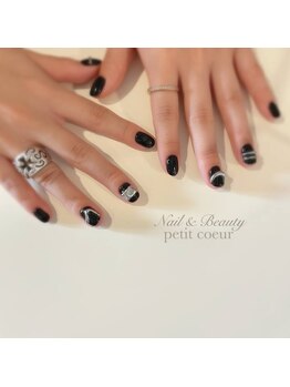 プティクール(petit coeur)/ワンカラー&リングネイル