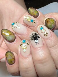 人気上昇中のエジプトネイル