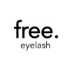 free.eyelash【フリードットアイラッシュ】のお店ロゴ