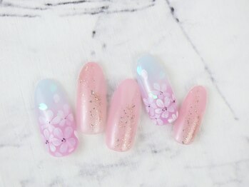 #お花 #小花 #グラデーション