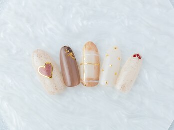 ハートニュアンスネイル～