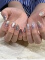 エールルーム 中目黒(aileroom)&nbsp;ちぐはぐdesignインクニュアンスネイル