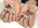 キレイめ個性派ネイル