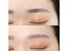 【平日限定/ゲジ眉卒業】美眉スタイリング[眉wax/毛量調整20本/メイク]￥4480