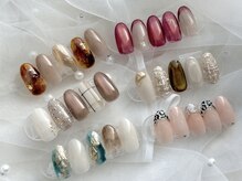 アプリコットネイル(apricot nail)の雰囲気（季節に合わせて定額サンプルをたくさんご用意しております♪）