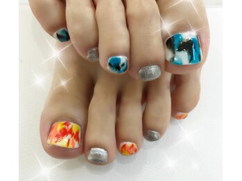 アートラウンジリハナ(Art Lounge Rihana)/色違いネイル