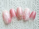 華やかなジェルネイル☆