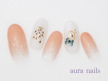 アウラネイルズ(aura nails)/☆ベーシックデザイン￥7800