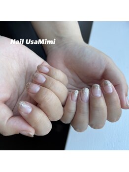 ネイル ウサミミ(Nail UsaMimi)/ラメグラ