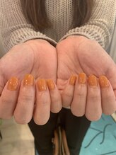 カノアネイルプレイス(KANOA nail place)/オレンジワンカラー